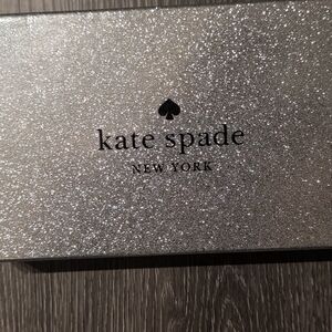 Kate Spade Glittery ROSE GOLD large Continental Wallet New In Box